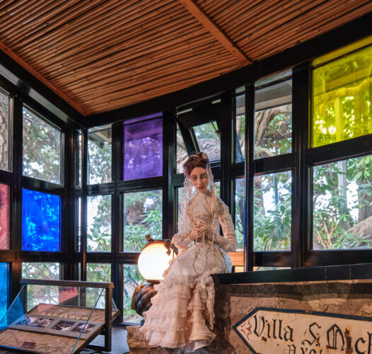 The Marquise Casati exhibition at Villa San Michele (NA)